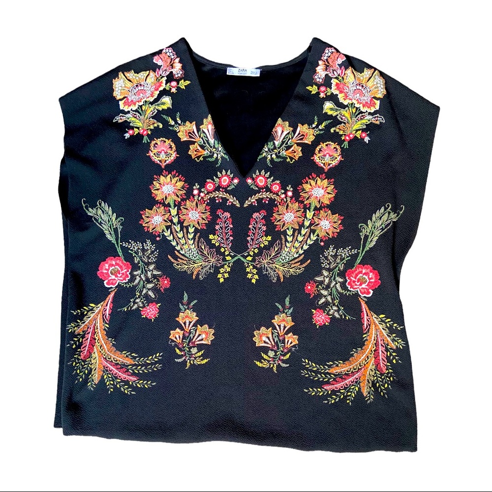 Zara floral top